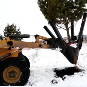 Tree Balling Spade Remover Machine Loader 