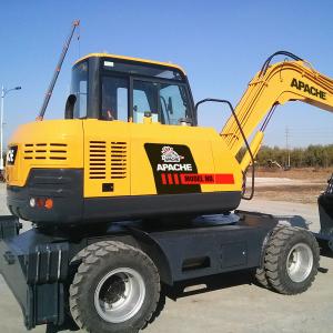 Wheel Tire Type Excavator Backhoe