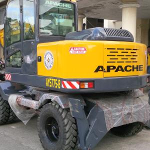 Wheel Tire Type Excavator Backhoe