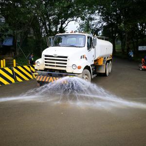 Road Street High Pressure Washer Truck Vehicle