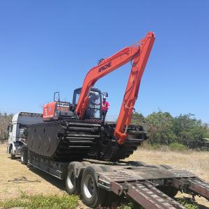 Amphibious Long Arm  Excavator Backhoe