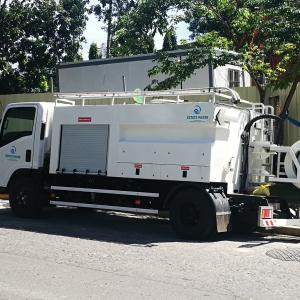 Water Sewer Sewage Jetter Declogging Truck Vehicle Mounted