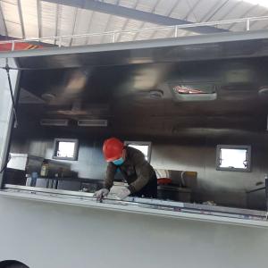 MOBILE KITCHEN FOOD TRUCK MOUNTED VEHICLE