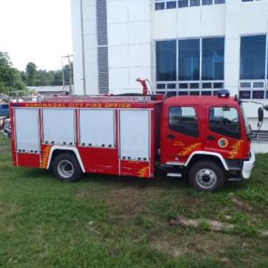 Foam Chemical Water Fire Truck